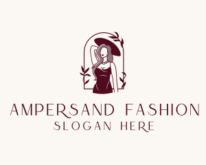 Fashion Woman Model  logo design