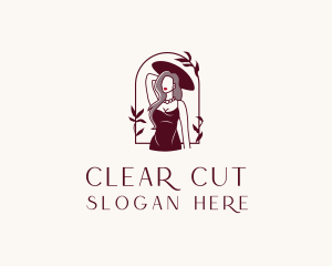 Fashion Woman Model  logo design