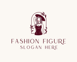 Fashion Woman Model  logo design