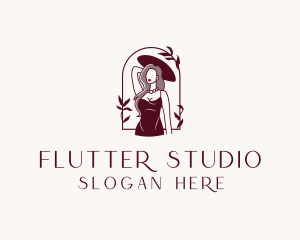 Fashion Woman Model  logo design