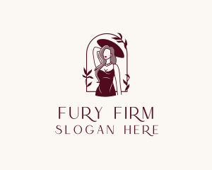 Fashion Woman Model  logo design