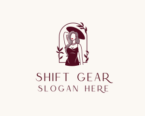 Fashion Woman Model  logo design