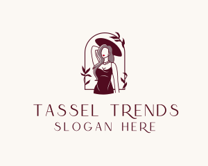 Fashion Woman Model  logo design