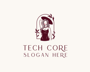 Fashion Woman Model  logo design