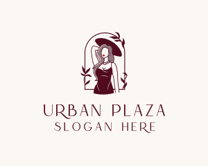 Fashion Woman Model  logo design