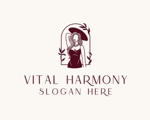 Fashion Woman Model  logo design