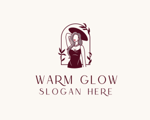 Fashion Woman Model  logo design