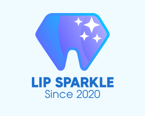 Sparkling Dental Diamond logo design