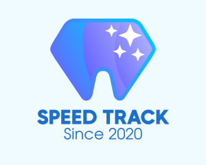 Sparkling Dental Diamond logo