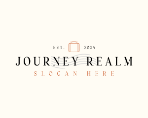 Suitcase Luggage Travel logo