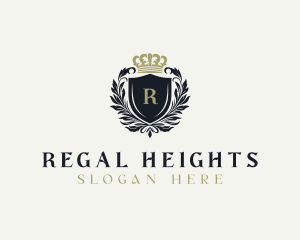 Royalty Shield Hotel logo design