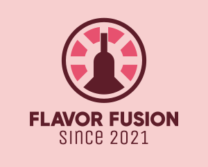 Casino Wine Liquor  logo design