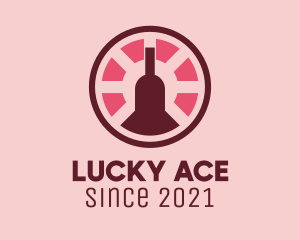 Casino Wine Liquor  logo design