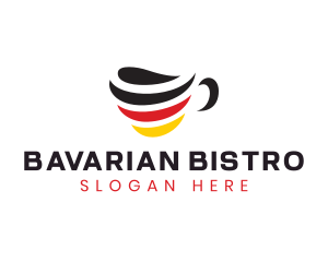 Germany Stripe Cafe logo