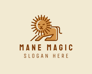 Sun Lion Mane  logo