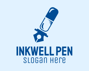 Medical Pen Prescription logo design