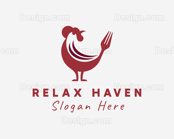 Chicken Restaurant Diner Logo