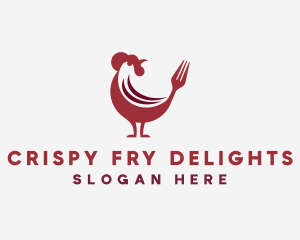 Chicken Restaurant Diner logo design