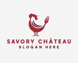 Chicken Restaurant Diner logo design