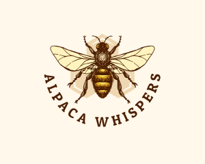 Honey Bee Apiary logo design