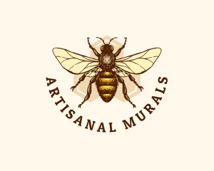 Honey Bee Apiary logo design