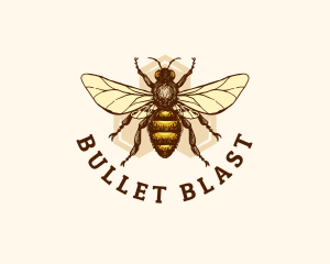 Honey Bee Apiary logo design