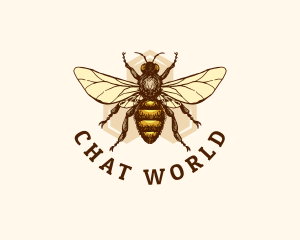 Honey Bee Apiary logo design