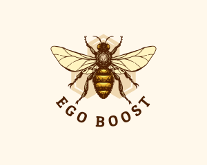 Honey Bee Apiary logo design