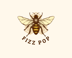 Honey Bee Apiary logo design