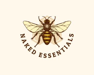 Honey Bee Apiary logo design