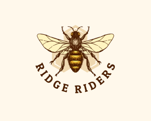 Honey Bee Apiary logo design