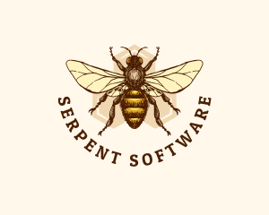 Honey Bee Apiary logo design