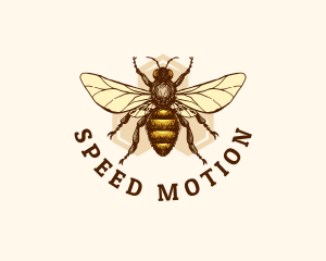 Honey Bee Apiary logo design