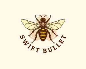 Honey Bee Apiary logo design