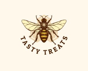 Honey Bee Apiary logo design