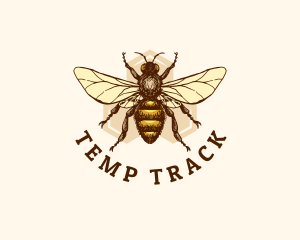 Honey Bee Apiary logo design