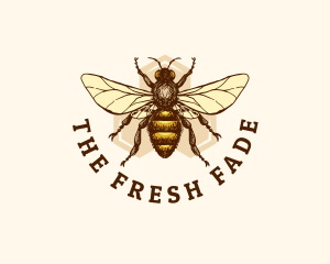 Honey Bee Apiary logo design