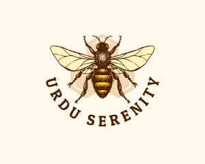 Honey Bee Apiary logo design