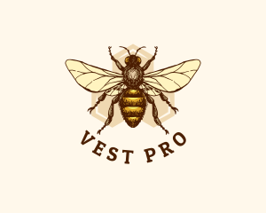 Honey Bee Apiary logo design