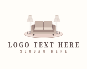 Sofa Couch Furniture logo