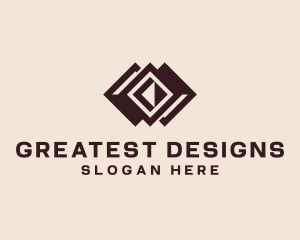 Flooring Pattern Tile Design logo design