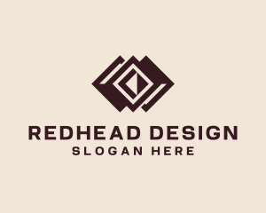 Flooring Pattern Tile Design logo design