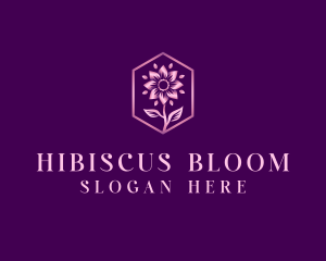 Flower Bloom Petals logo design