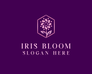 Flower Bloom Petals logo design