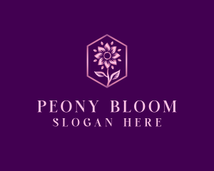 Flower Bloom Petals logo design