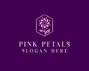 Flower Bloom Petals logo design