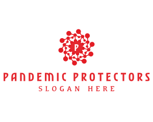 Infectious Virus Bacteria logo