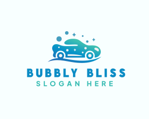 Bubble Shine Car Wash logo design