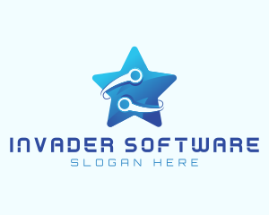 Digital Star Programmer logo design