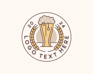 Beer Brewery Bar Logo